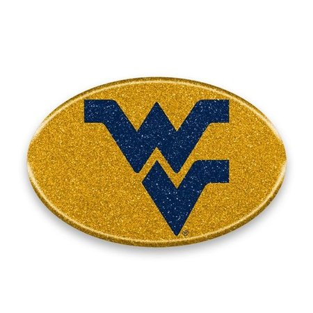TEAM PROMARK West Virginia Mountaineers Auto Emblem - Oval Color Bling 8162026379